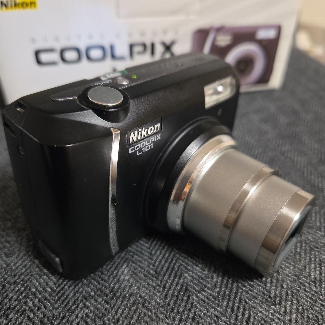 【美品】ニコンNikon　COOLPIX　L101 デジタルカメラ　動作品