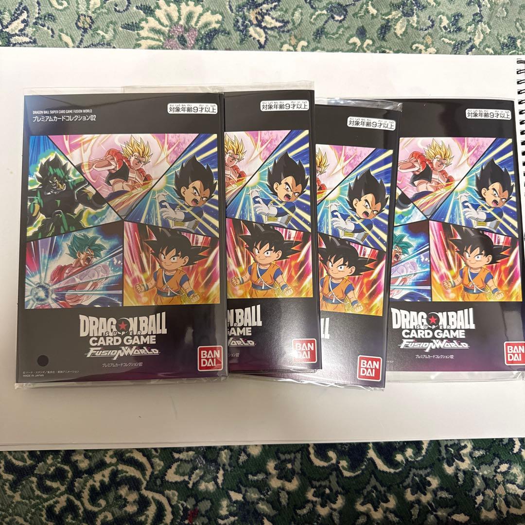 【新品】フュージョンワールド プレミアムカードコレクション02 4セット