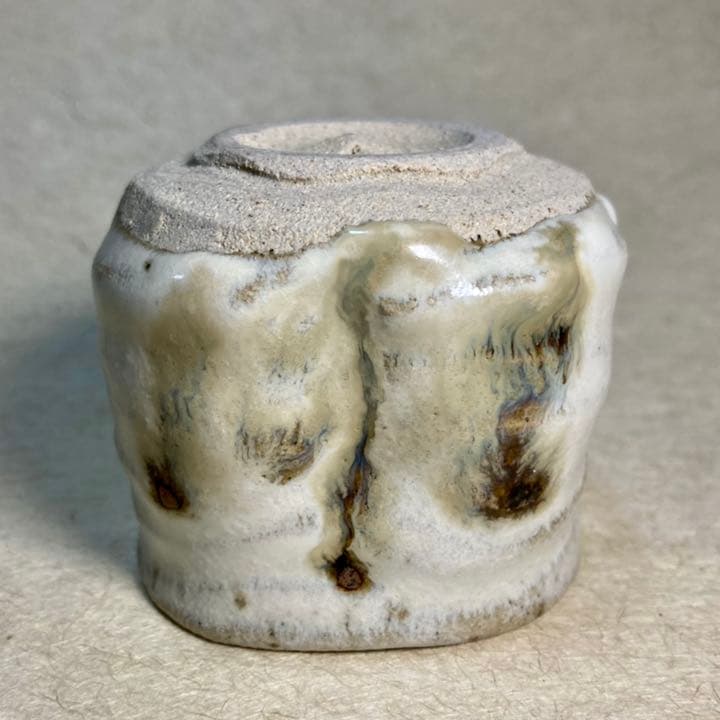 斑絵唐津ぐい呑　唐津焼　ぐい呑　焼き物　陶器　酒器　陶芸