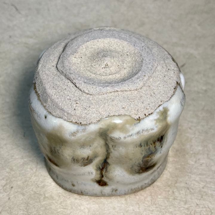 斑絵唐津ぐい呑　唐津焼　ぐい呑　焼き物　陶器　酒器　陶芸