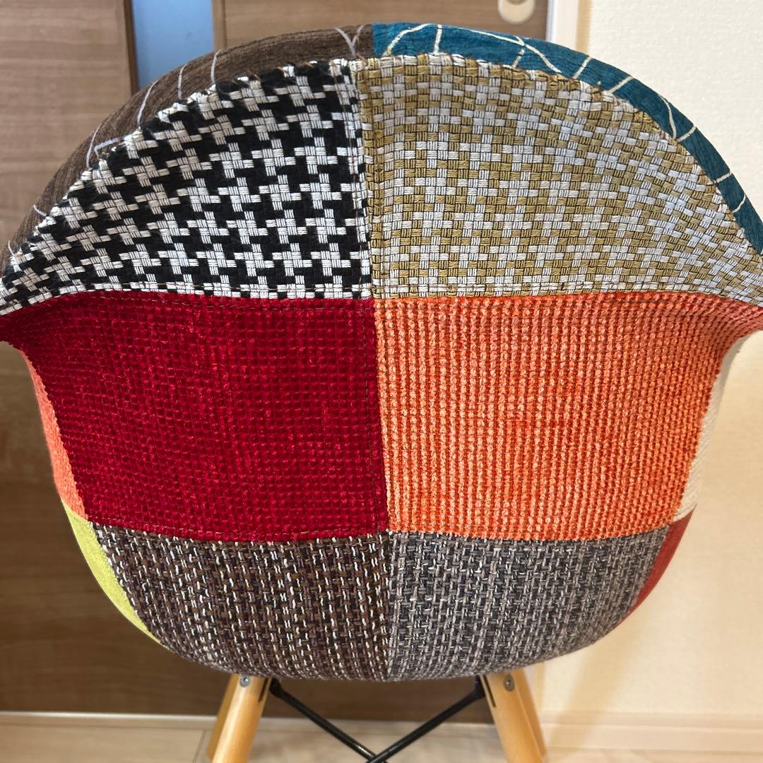 パッチワーク イームズチェア アームシェルチェア 北欧テイスト