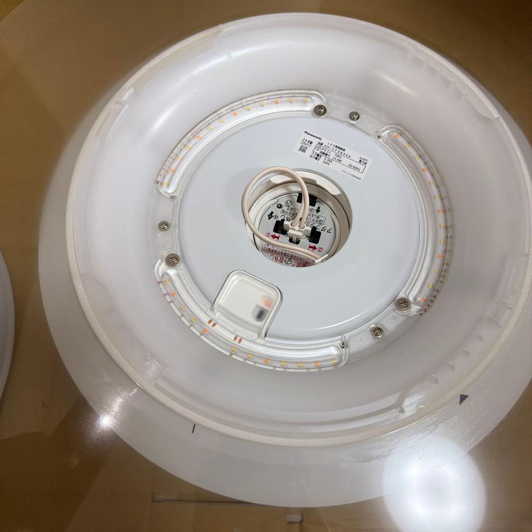 【美品】PanasonicLEDシーリングライト調光調色 超特価 動作確認済
