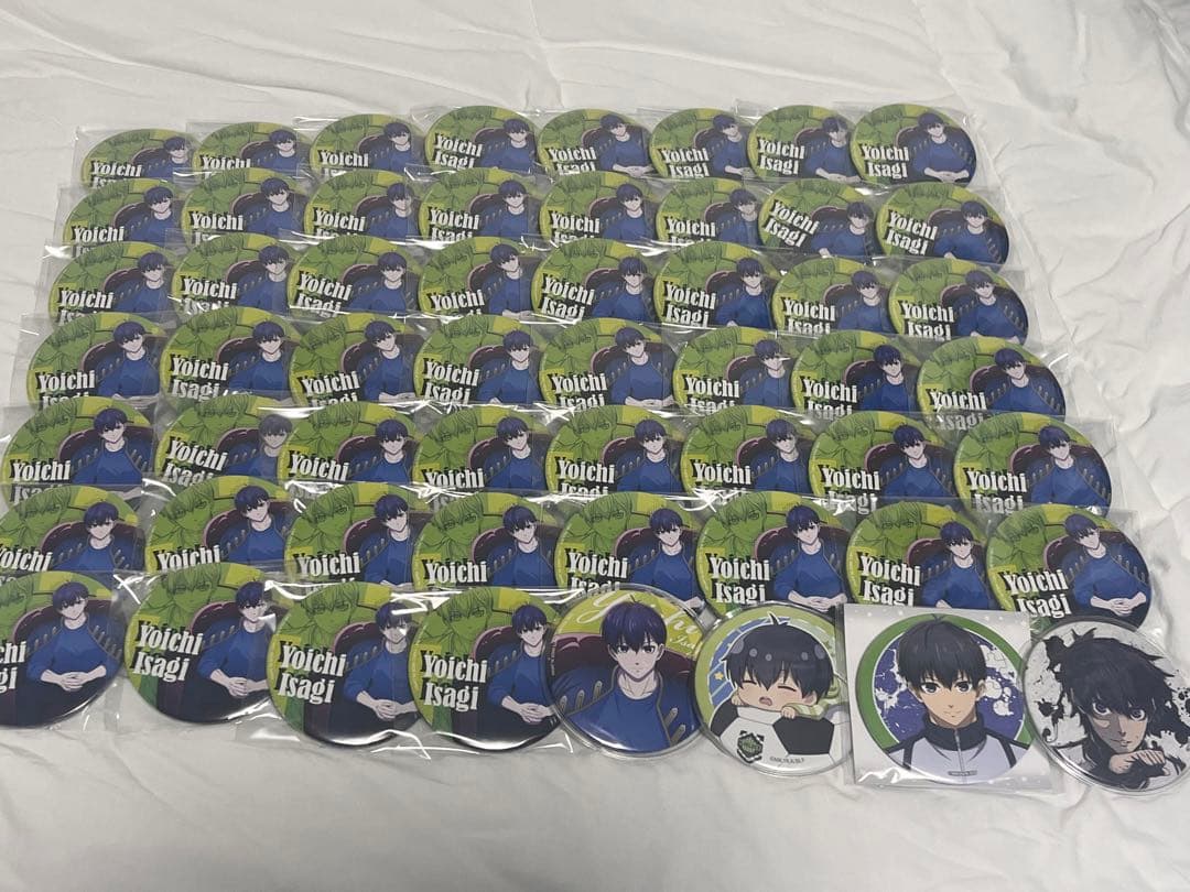 潔 世一 缶バッジ SIMILAR LOOK×52 ＋カード＋ぬいぐるみ×2