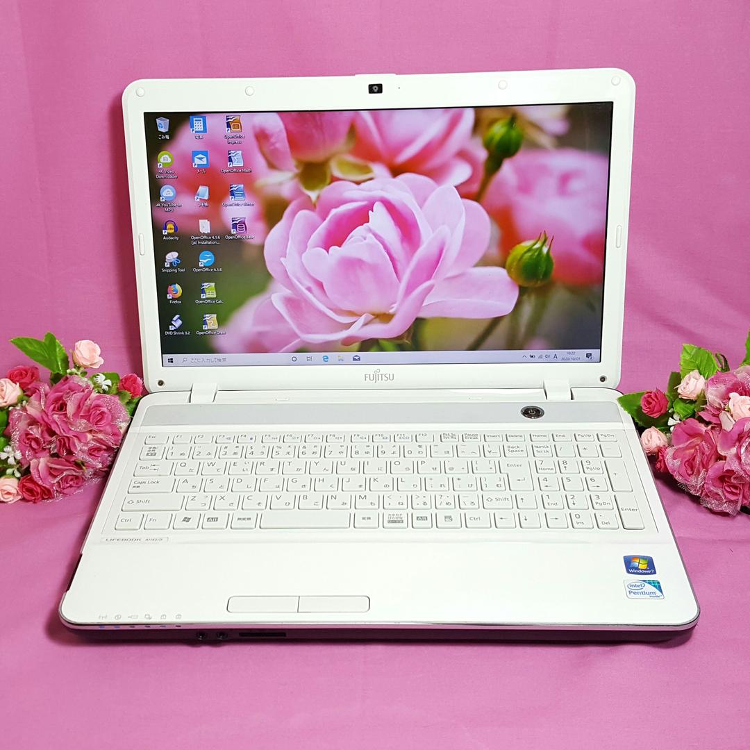 最新Win10❥テレワーク可能❥大容量❥高速メモリ4G❥WEBカメラ&テンキ搭載