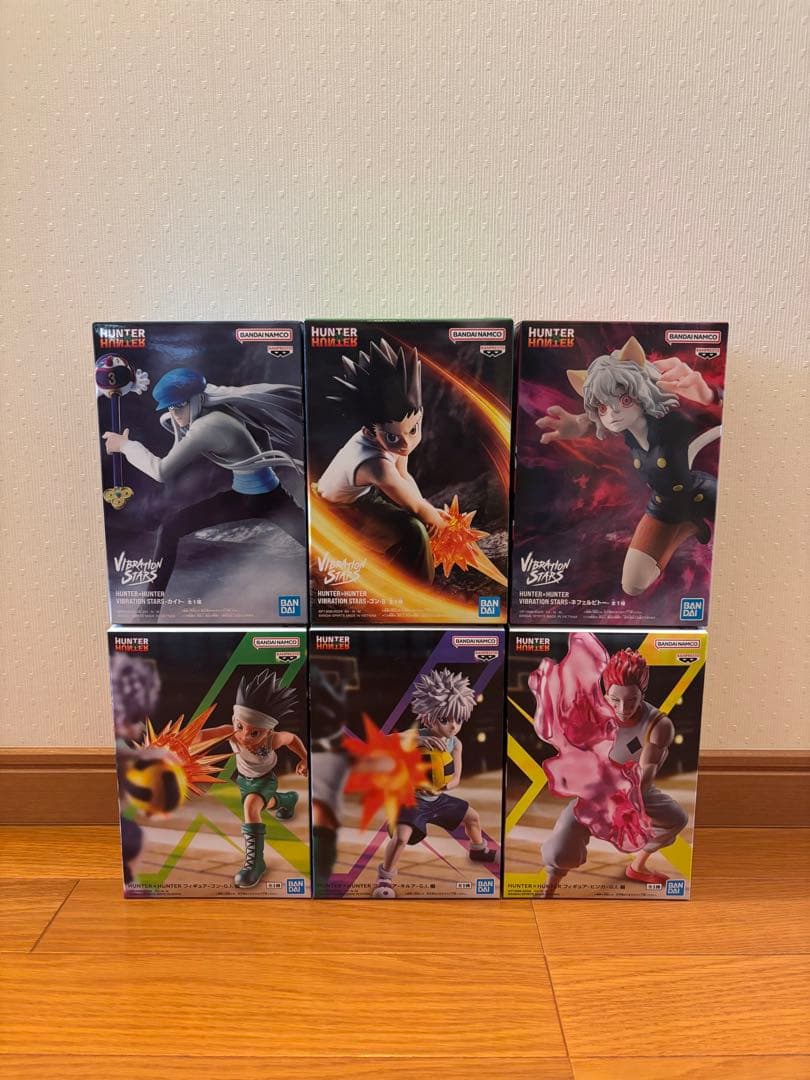HUNTER×HUNTERフィギュア6体セット