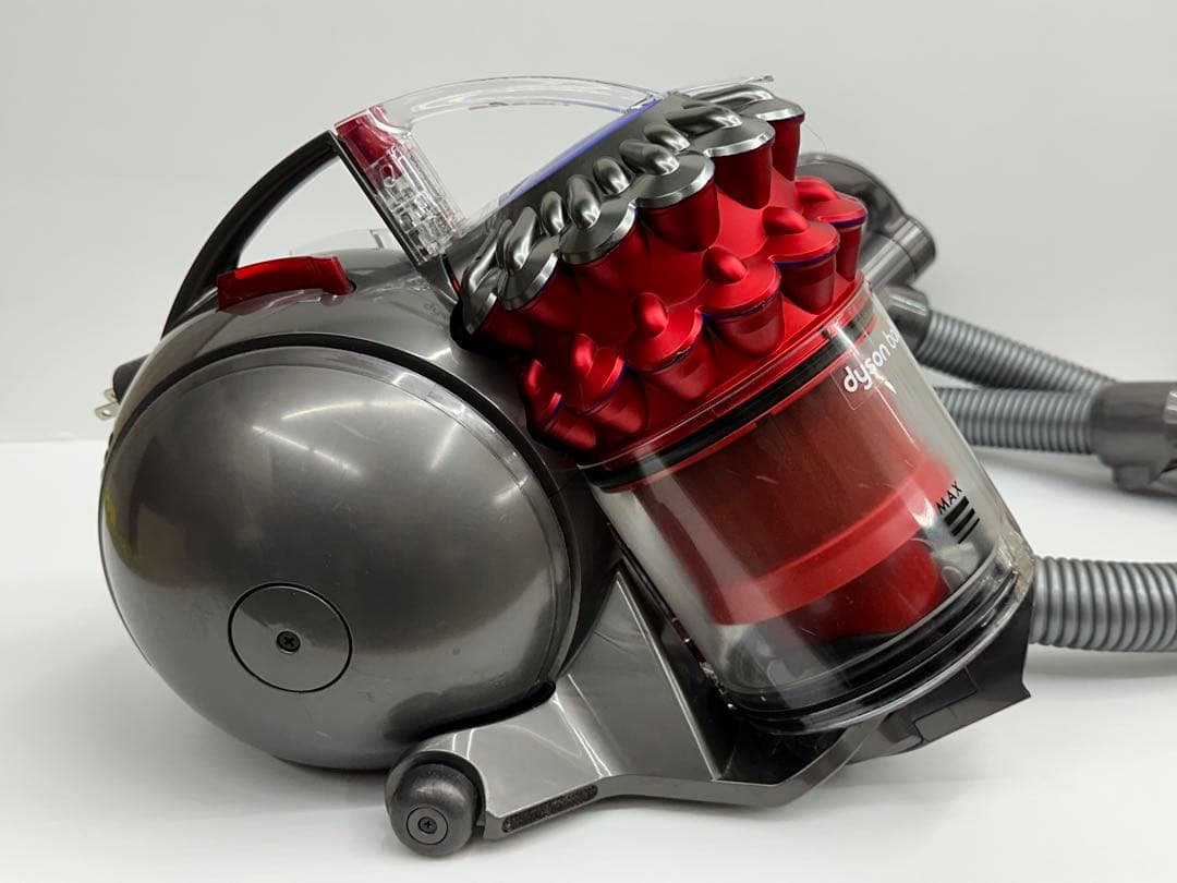 動作保証品　中古　赤　ダイソン　CY25 掃除機　本体　ホース　ダストケース付き