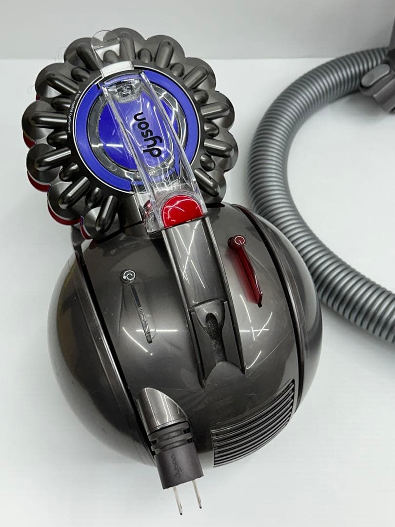 動作保証品　中古　赤　ダイソン　CY25 掃除機　本体　ホース　ダストケース付き