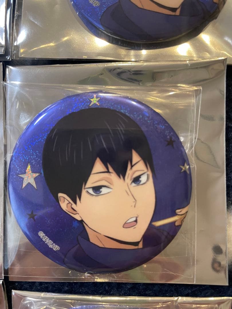 【新品未使用】ハイキュー!!×よこはまコスモワールド 影山飛雄 缶バッジ10点