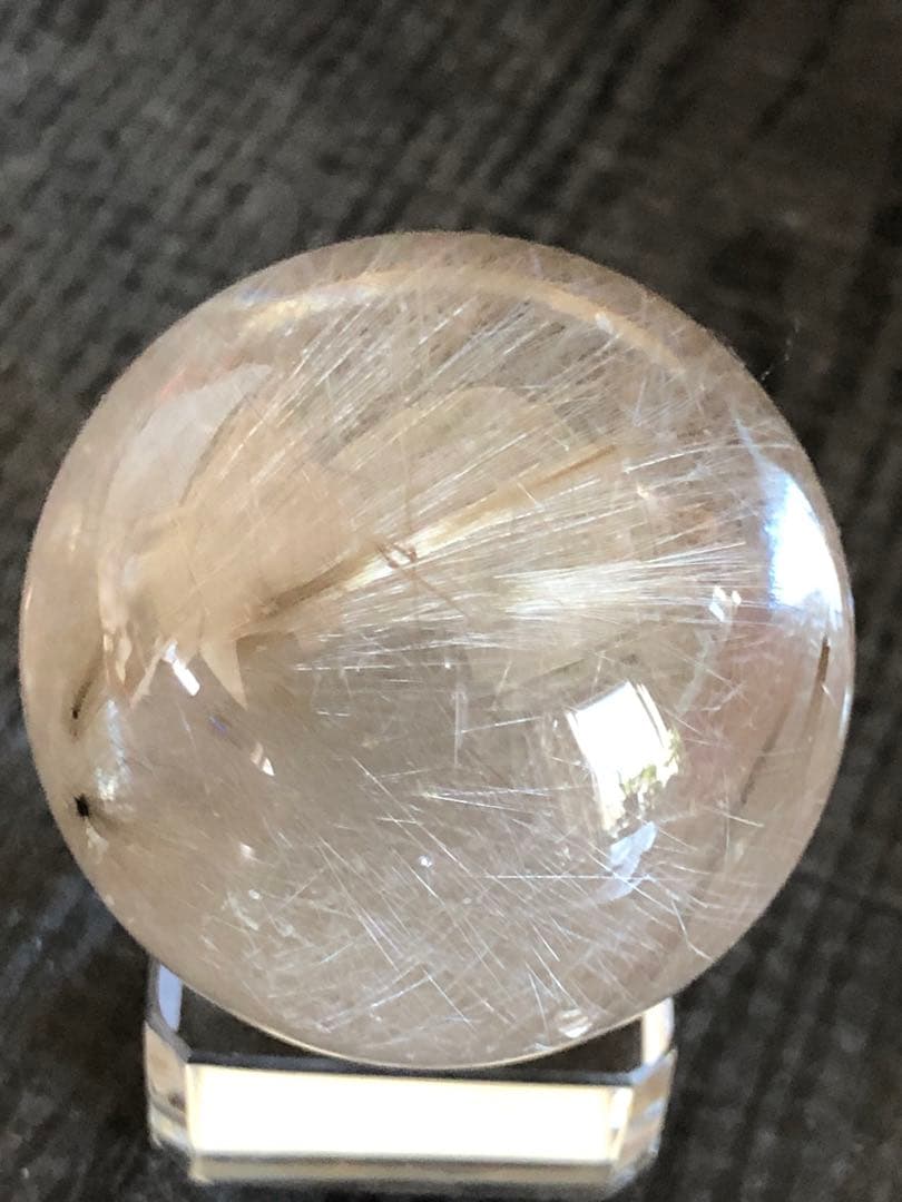 ❤️レア　逸品　35mm 最強財運超　強いパワー　❤️シルバー　ルチルクォーツ