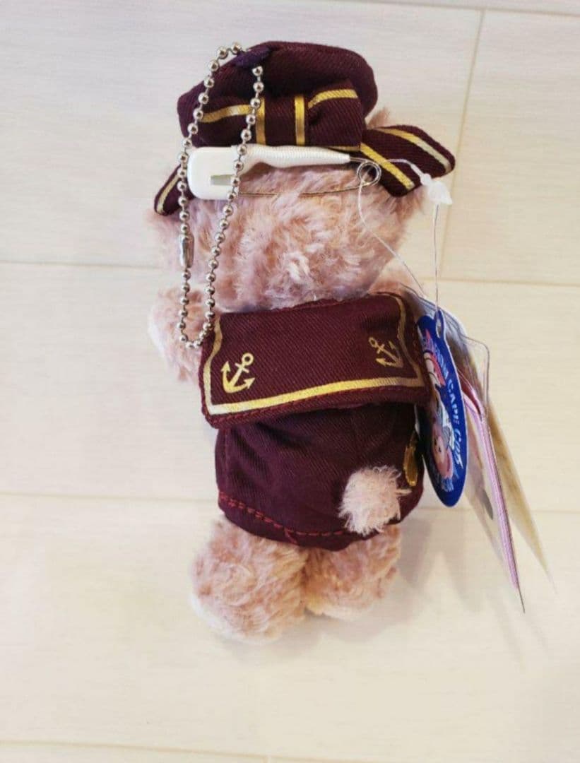 ダッフィー　シェリーメイ　ぬいぐるみバッチ　ストラップ　Disney　タグ付き