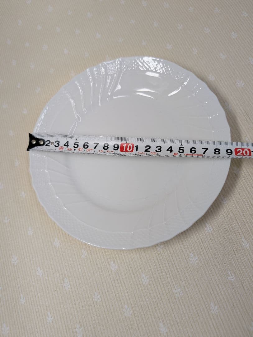 【リチャード・ジノリ】ベッキオホワイトシリーズ 19.5cm皿5枚セット