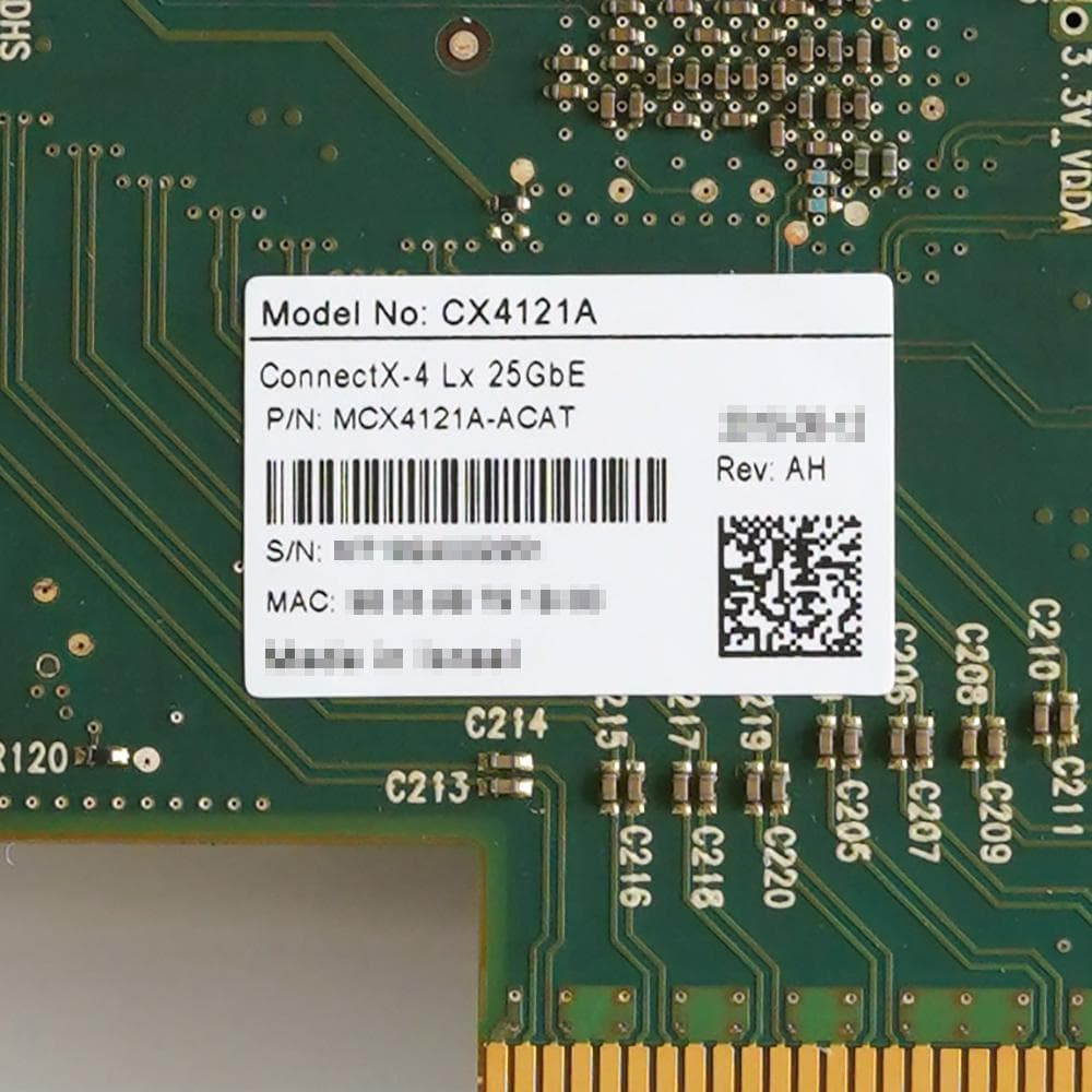 【２枚セット】NVIDIA ConnectX-4 10G/25G LANカード