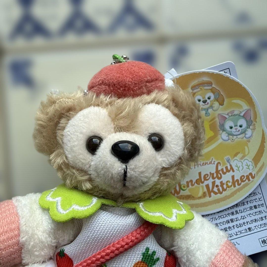 ダッフィー　ぬいぐるみバッジ　チャーム　ストラップ　ディズニー