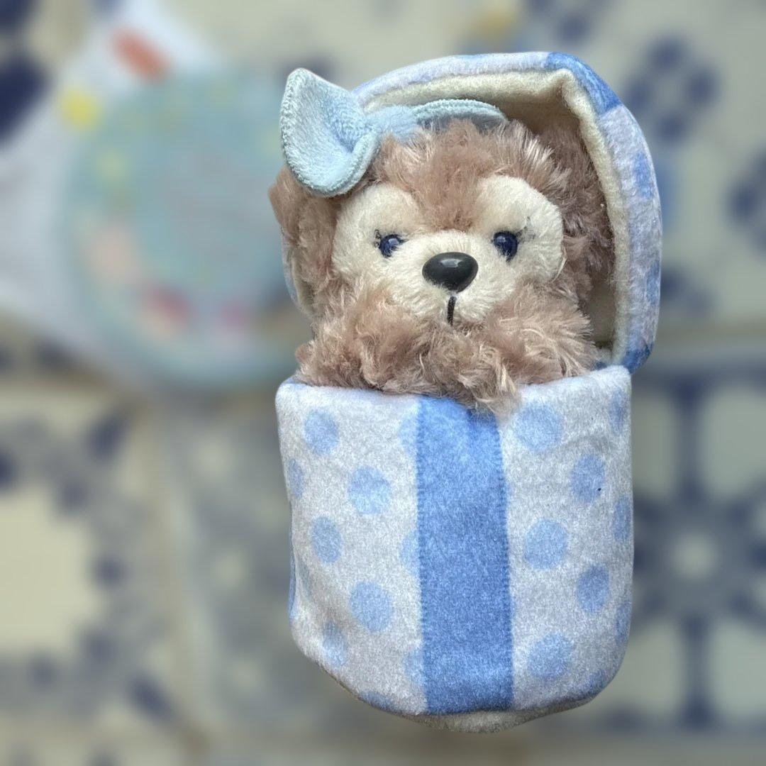 ダッフィー　ぬいぐるみバッジ　チャーム　ストラップ　ディズニー