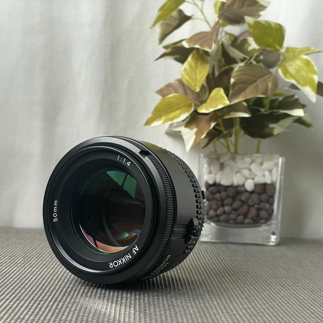 6638 Nikon ニコン AF NIKKOR 50mm f/1.4 レンズ