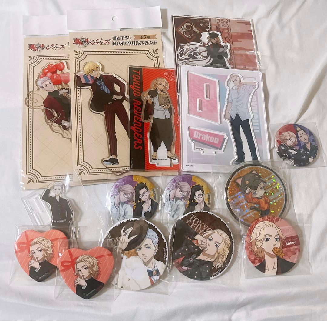 東京リベンジャーズ 東リベ アクスタ 缶バッチ カード まとめ売り