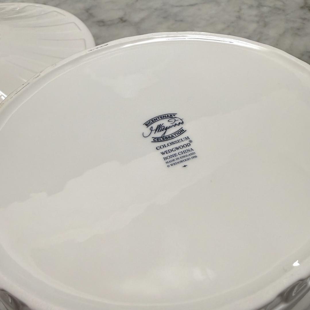 【】 コロシアム 蓋付きキャセロール 英国製 ボーンチャイナ