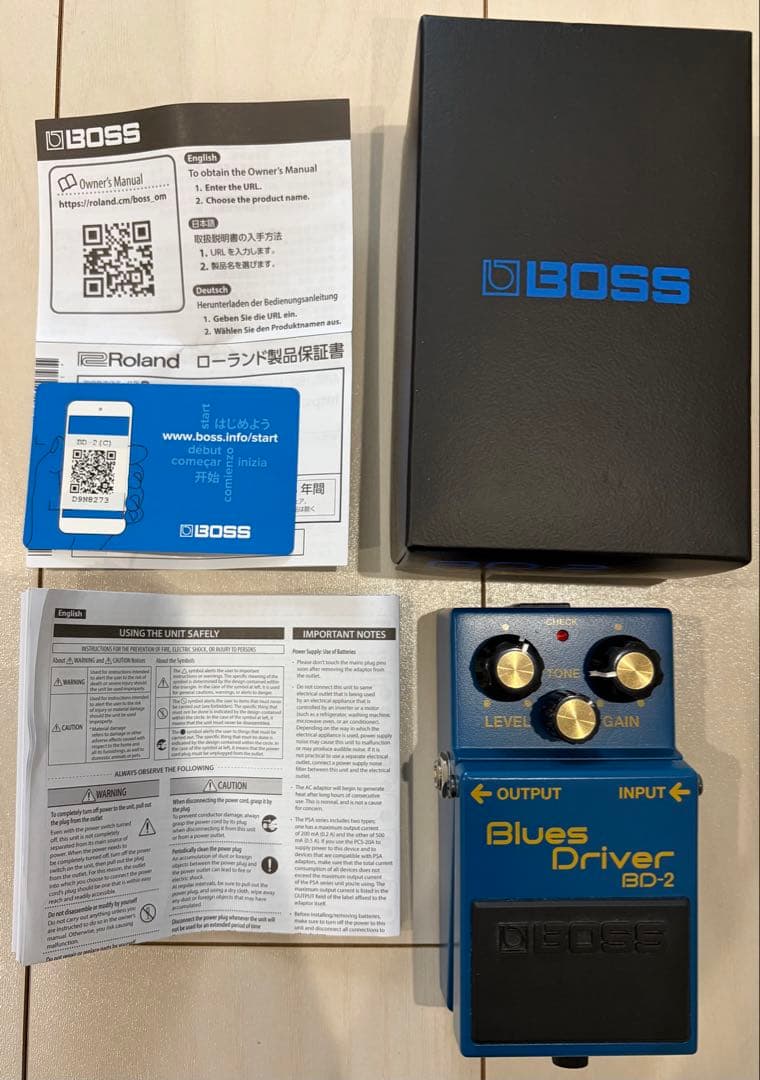 ギター BOSS BLUES D BD-2