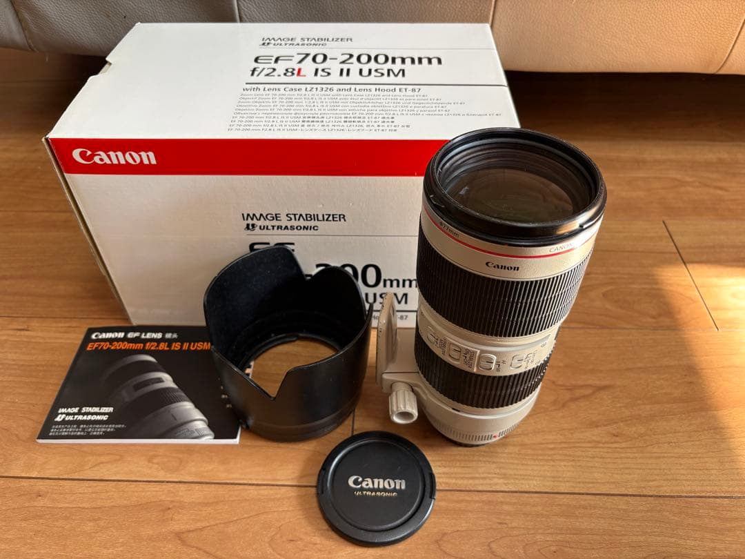 CANON EF70-200mm F2.8L IS II USM 2型　OH済