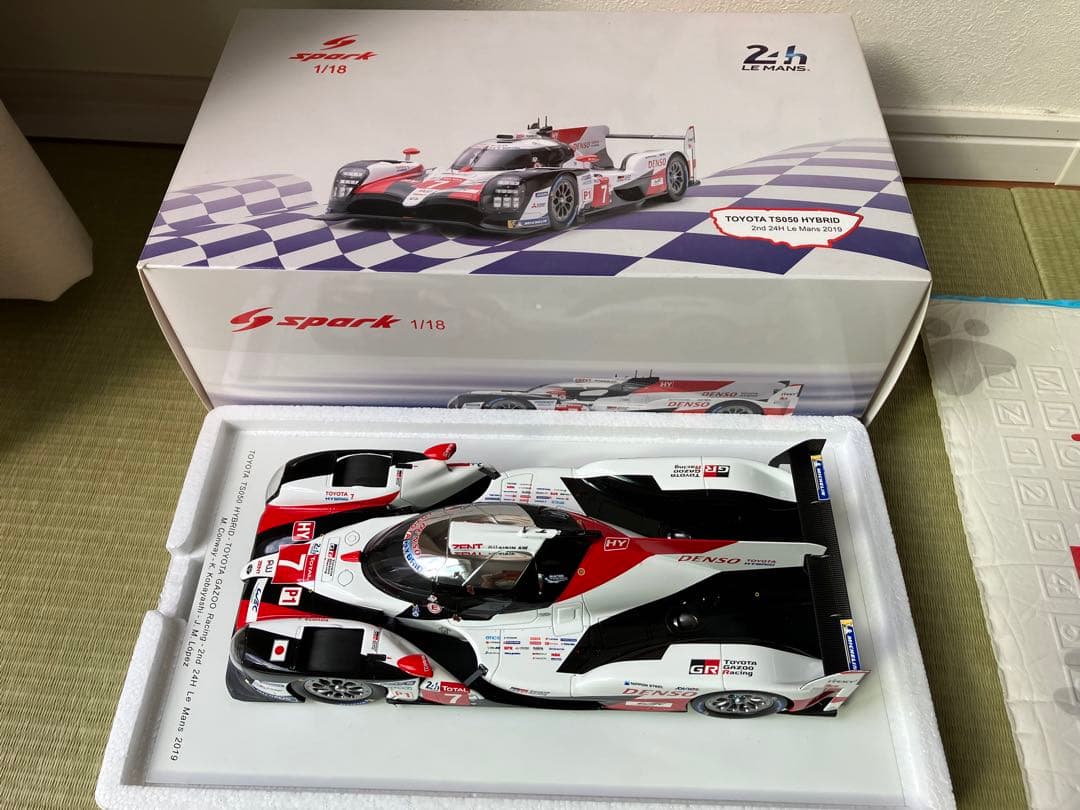 1/18スパーク Spark トヨタ TS050 ルマン 24H 2019