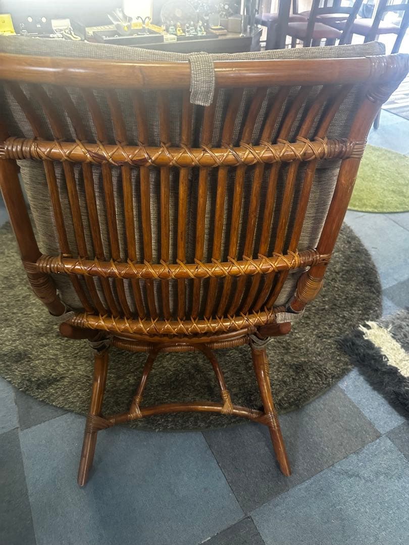 リクライニングチェア ベージュ