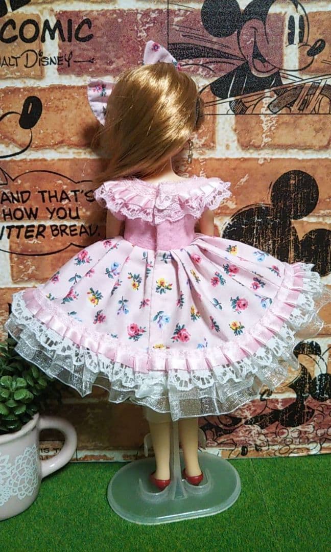 リカちゃん人形　洋服　ハンドメイド 1078