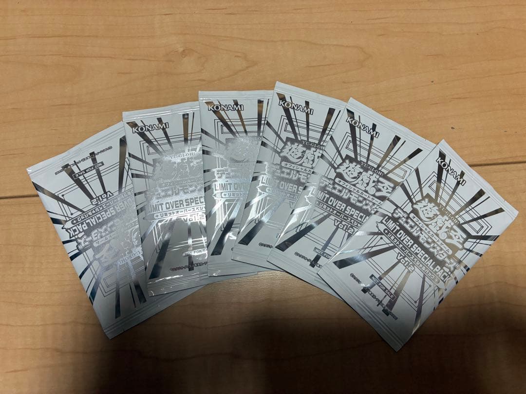 遊戯王OCG LIMIT OVER SPECIAL PACK 6枚