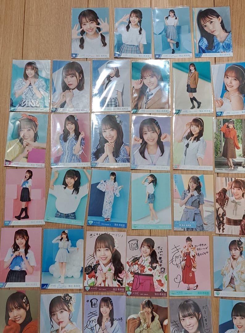 【直筆サイン入り6枚】【非売品•3種コンプ含む】≠ME 落合希来里 67枚セット