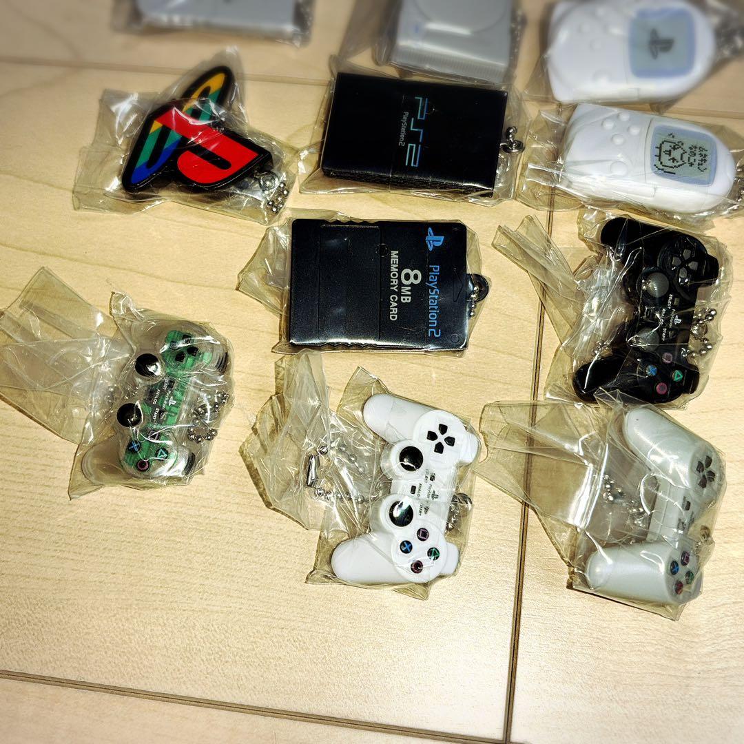 プレイステーション　ミニチュアチャーム付きビスケット　全11種コンプセット