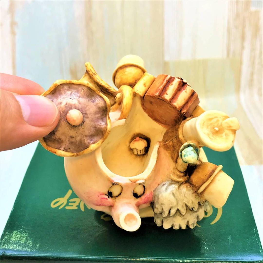 美女と野獣 ルミエール フィギュア ハーモニーキングダム 小物入れ