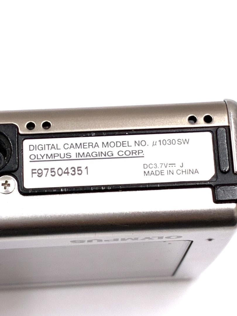 25M10-273 オリンパス μ1030 SW 防水 デジカメ カメラ 稼働