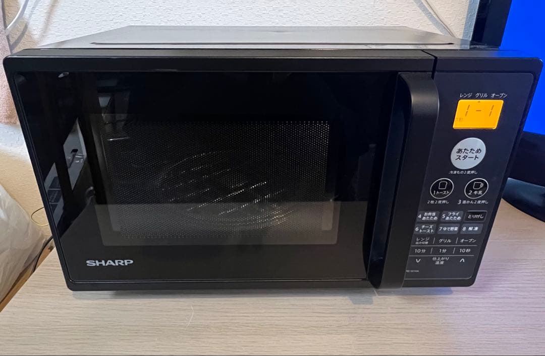 シャープ オーブンレンジ 16L ハイスペック 動作確認済み 2025年製