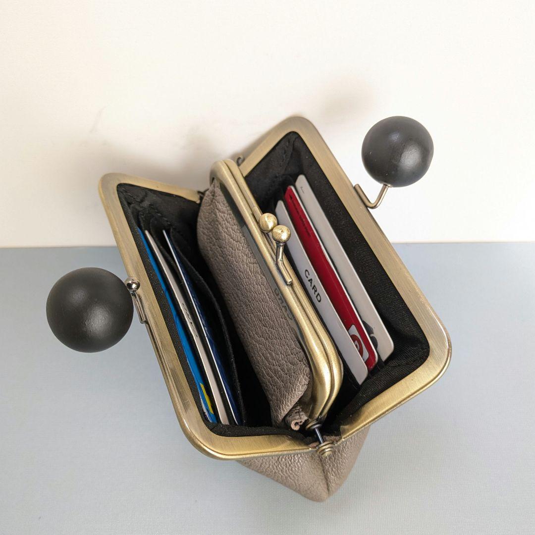 maron　がま口お財布