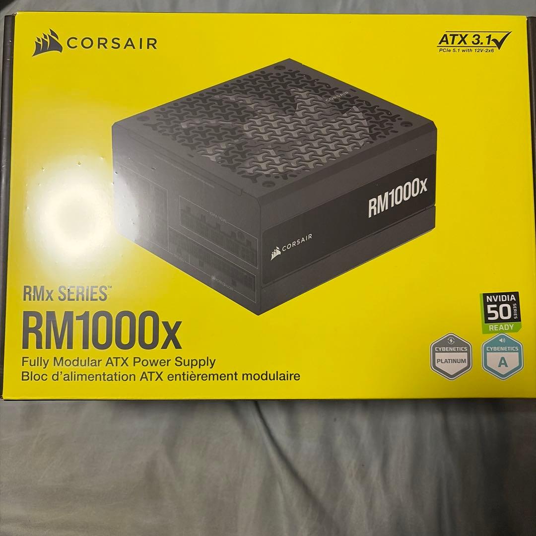 Corsair RM1000x 2024年モデル 電源ユニット