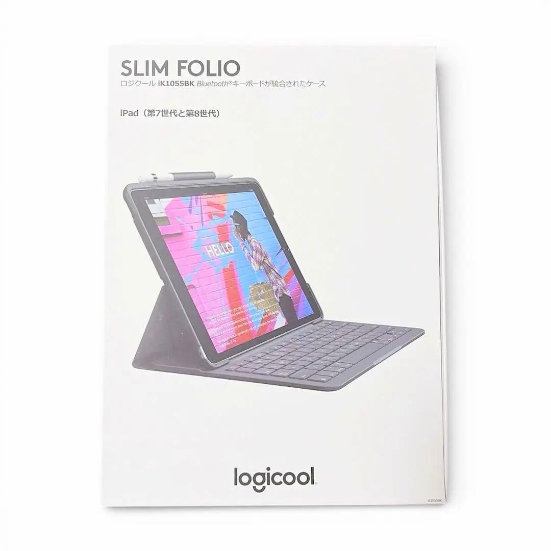 新品 logicool SLIM FOLIO iPad用ケース iK1055BK