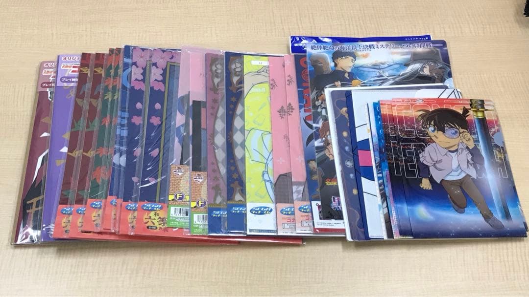 ❶名探偵コナン クリアファイル セガ ラッキーくじ 謎ファイル まとめ売り