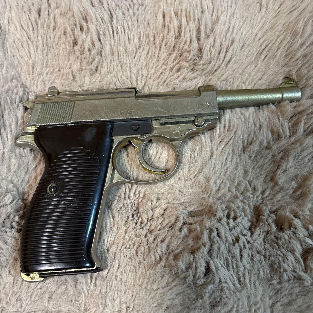 マルシン モデルガン ワルサー P38 SM刻印【ジャンク】