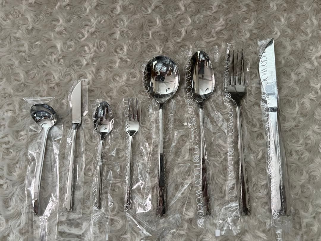 ラッキーウッド　カトラリーセット　ロマンス　ディナーセット〈29本セット〉※