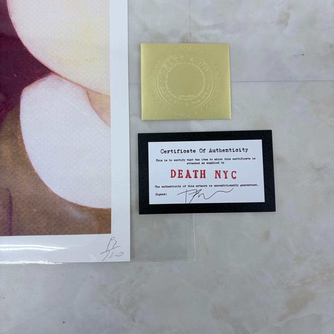 DEATH NYC 奈良美智 限定100枚 現代アート 直筆サイン