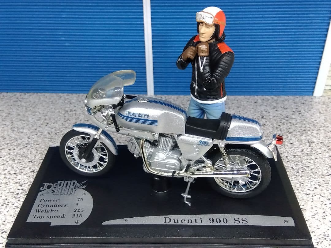 絶版ソリド1/18ミニカー JOE BAR TEAM Ducati 900 SS