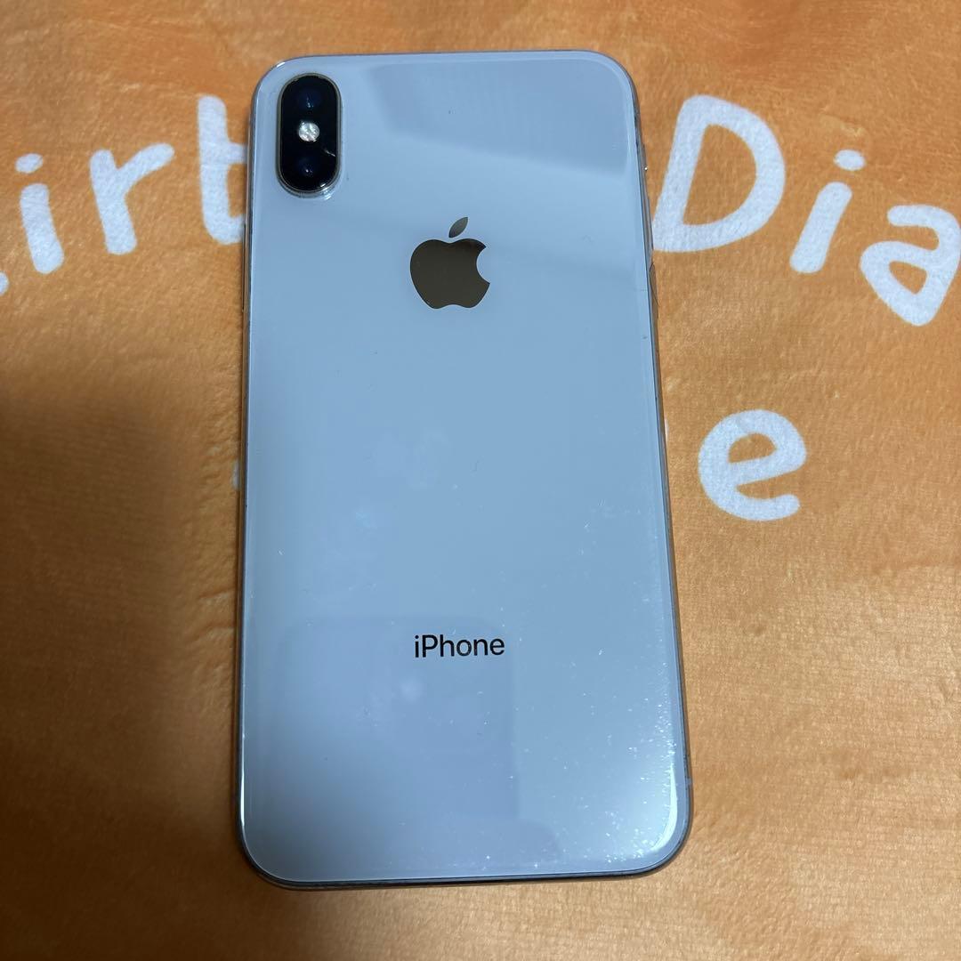 iPhone X 256gb バッテリー100% SIMフリー ジャンク
