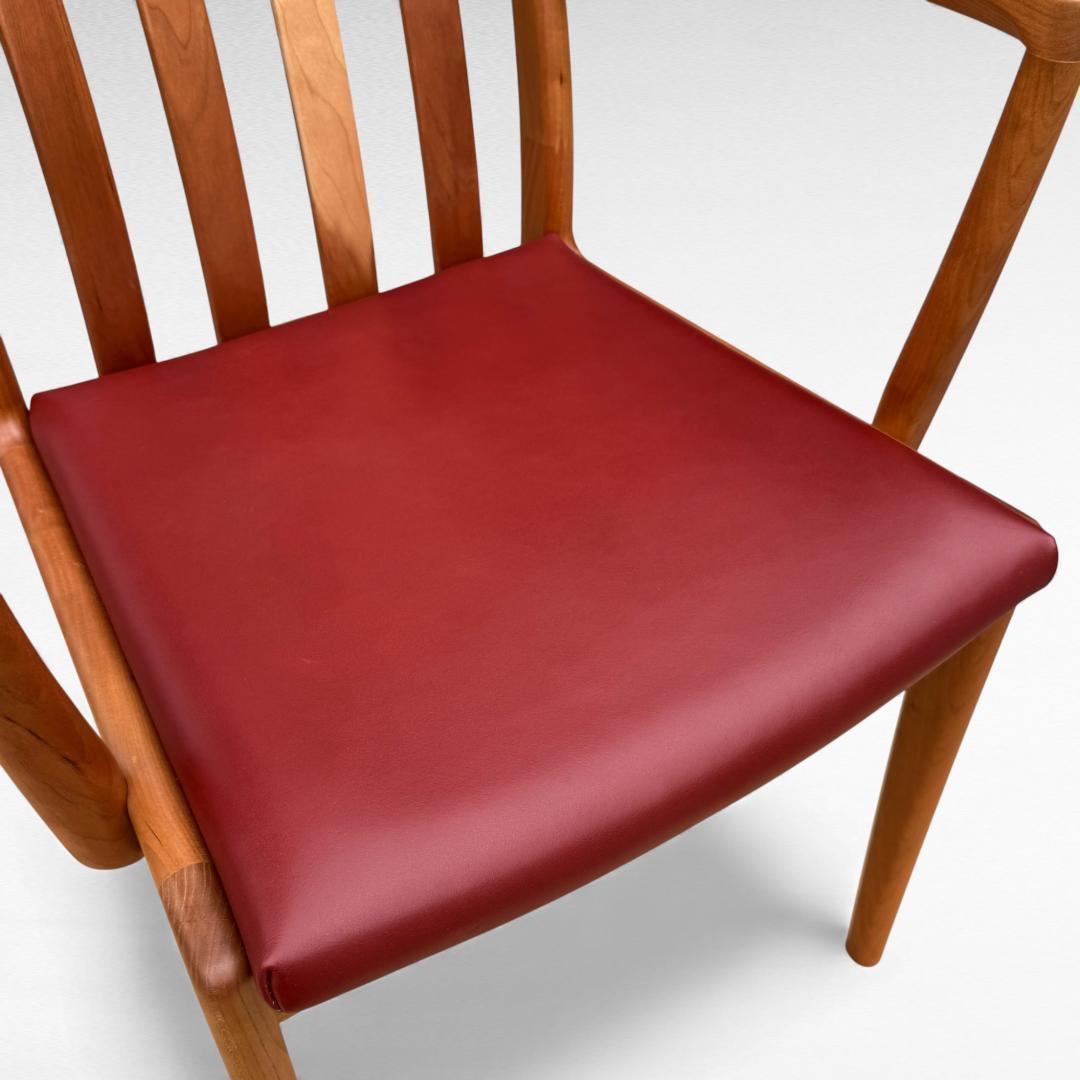 GOJIRA ②美品 ナガノインテリア 高級本革チェア DC322