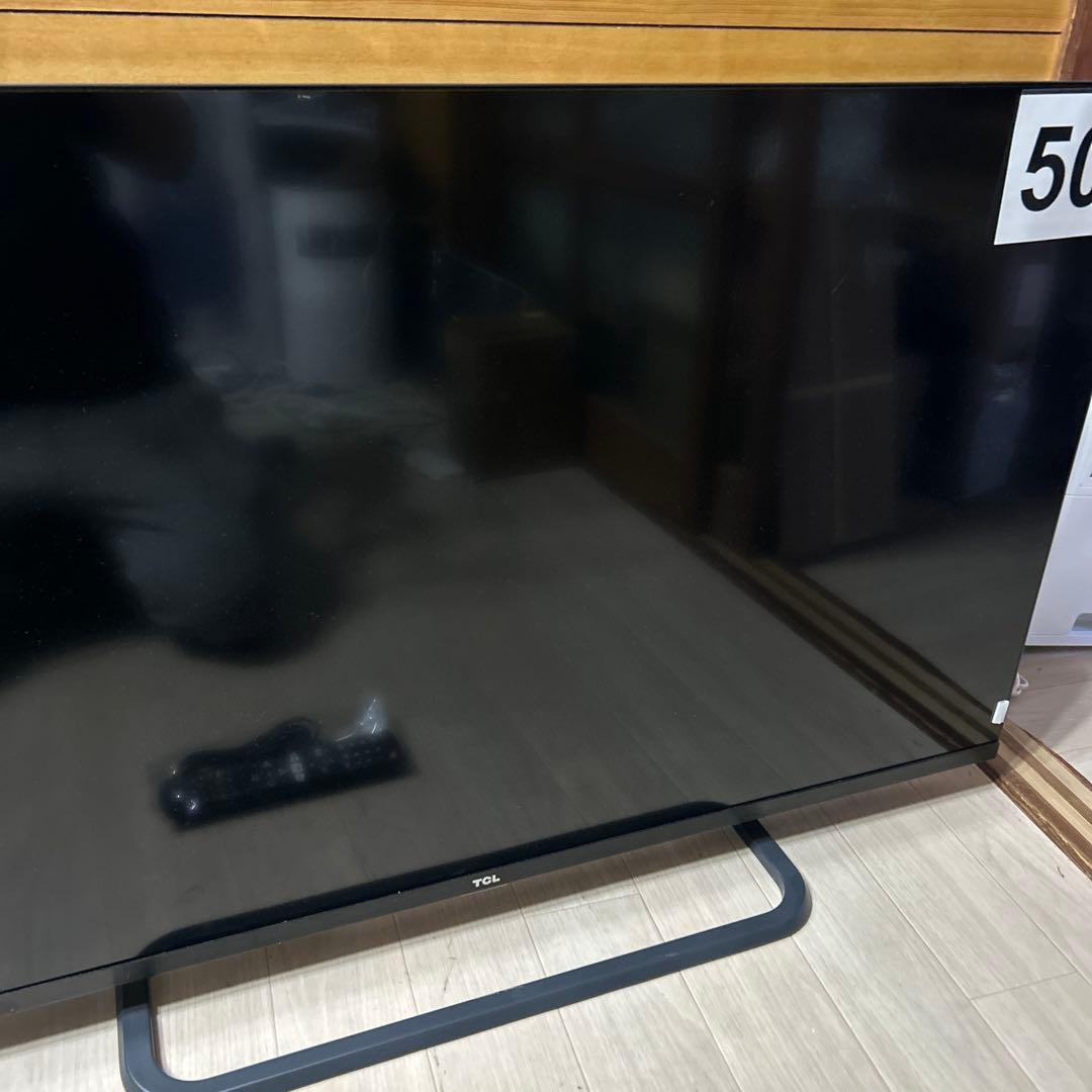 TCL 50V型 4K 液晶テレビ スマートテレビ 50P8S ネット2021年