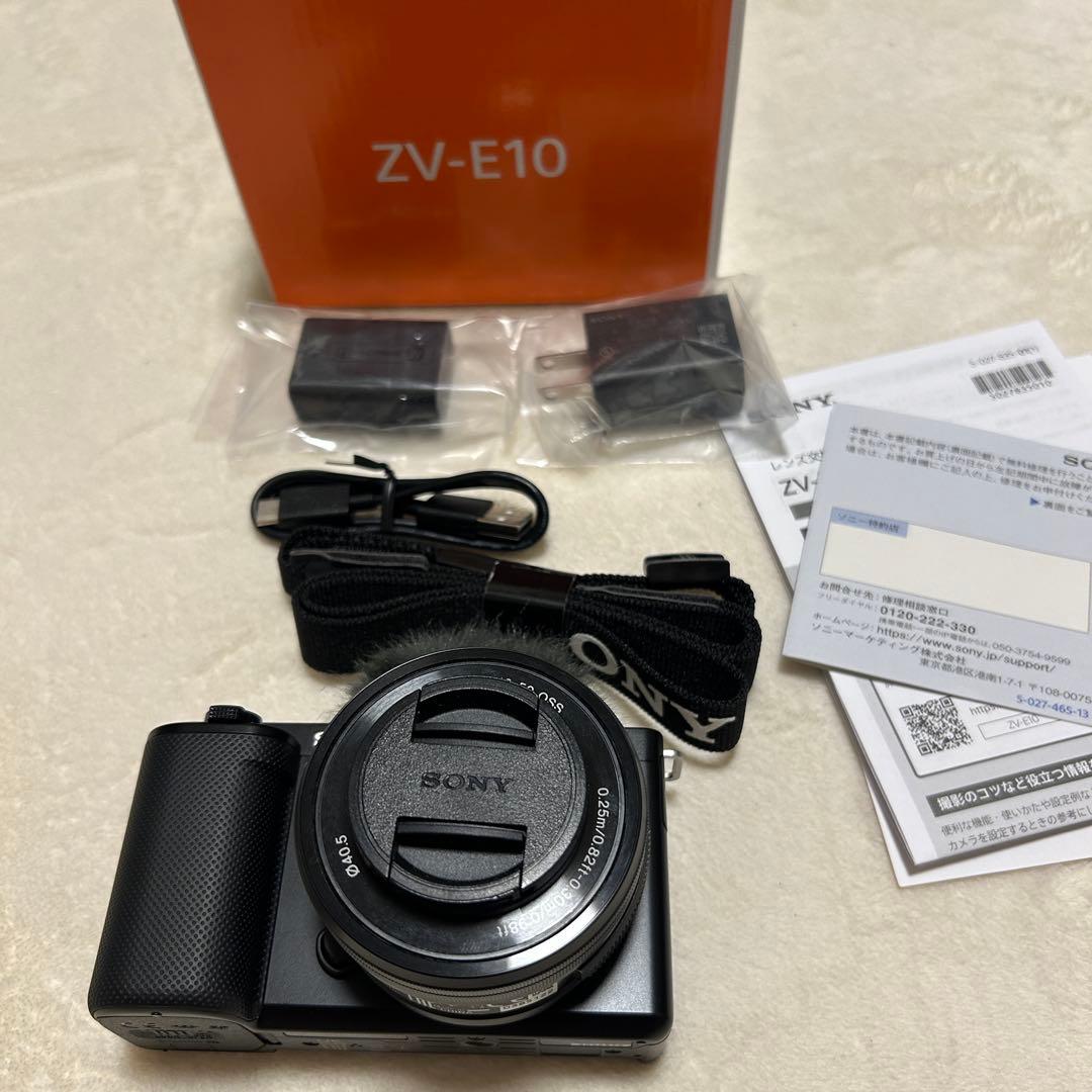 【最終値下げ中】SONY ZV-E10 vlogカメラ