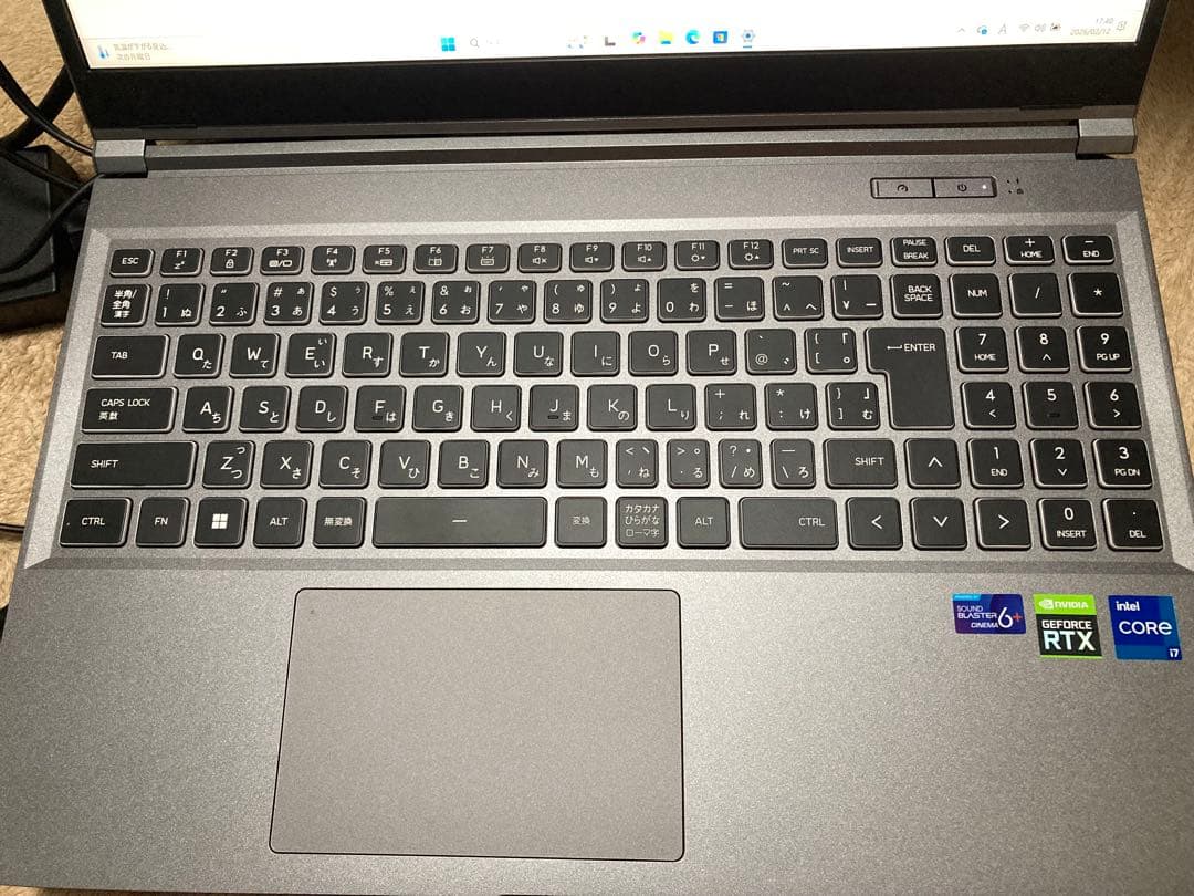 raytrek クリエイター向けノートPC R5-AA5S グレー 本体