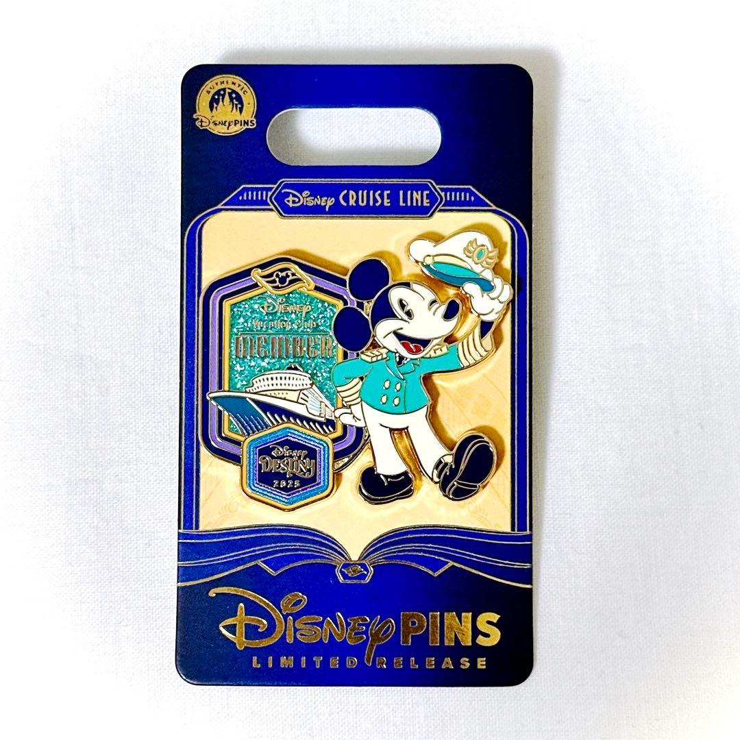 ディズニークルーズ Destiny DVC 限定ピン 2025 デスティニー