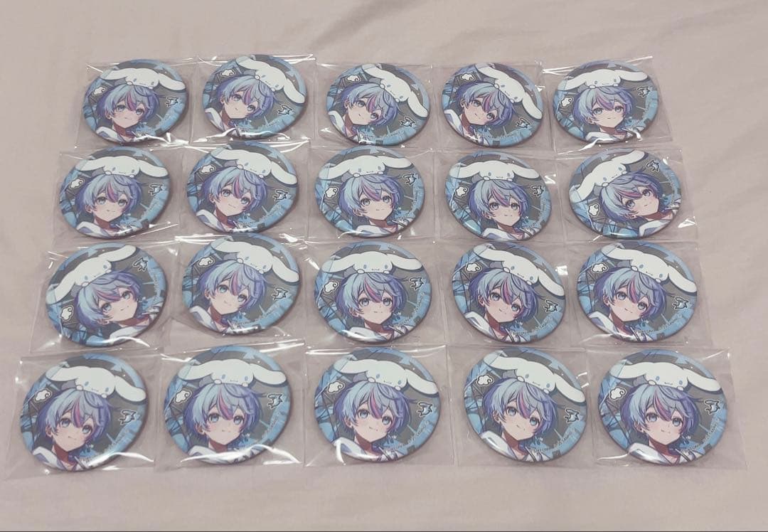 シクフォニ 雨乃こさめ サンリオコラボ 等身 缶バッジ