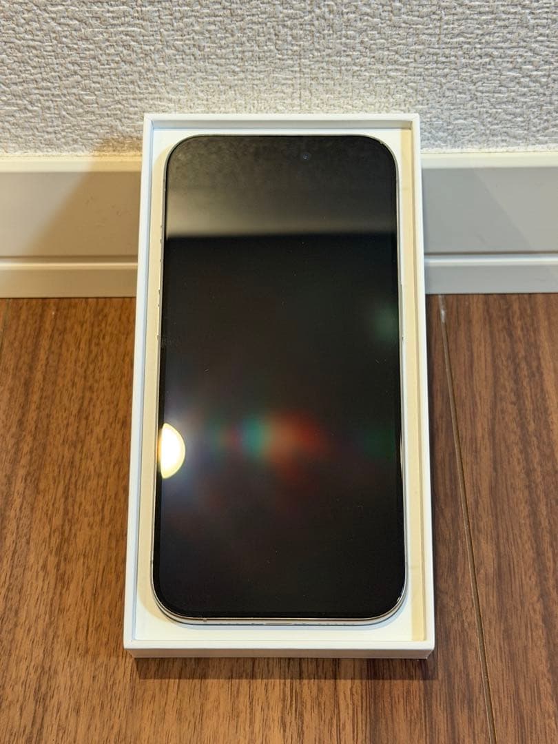 128GB【極美品】iPhone15Pro ナチュラルチタニウム