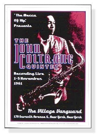 ジョン コルトレーン ビレッジバンガード 1961/ポスター
