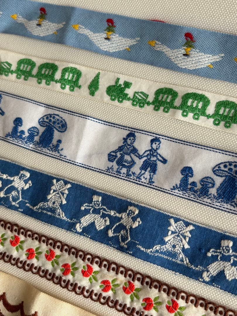 レア　アンティーク　チロルテープ　12セット　お花　ニルスのふしぎな旅　レトロ